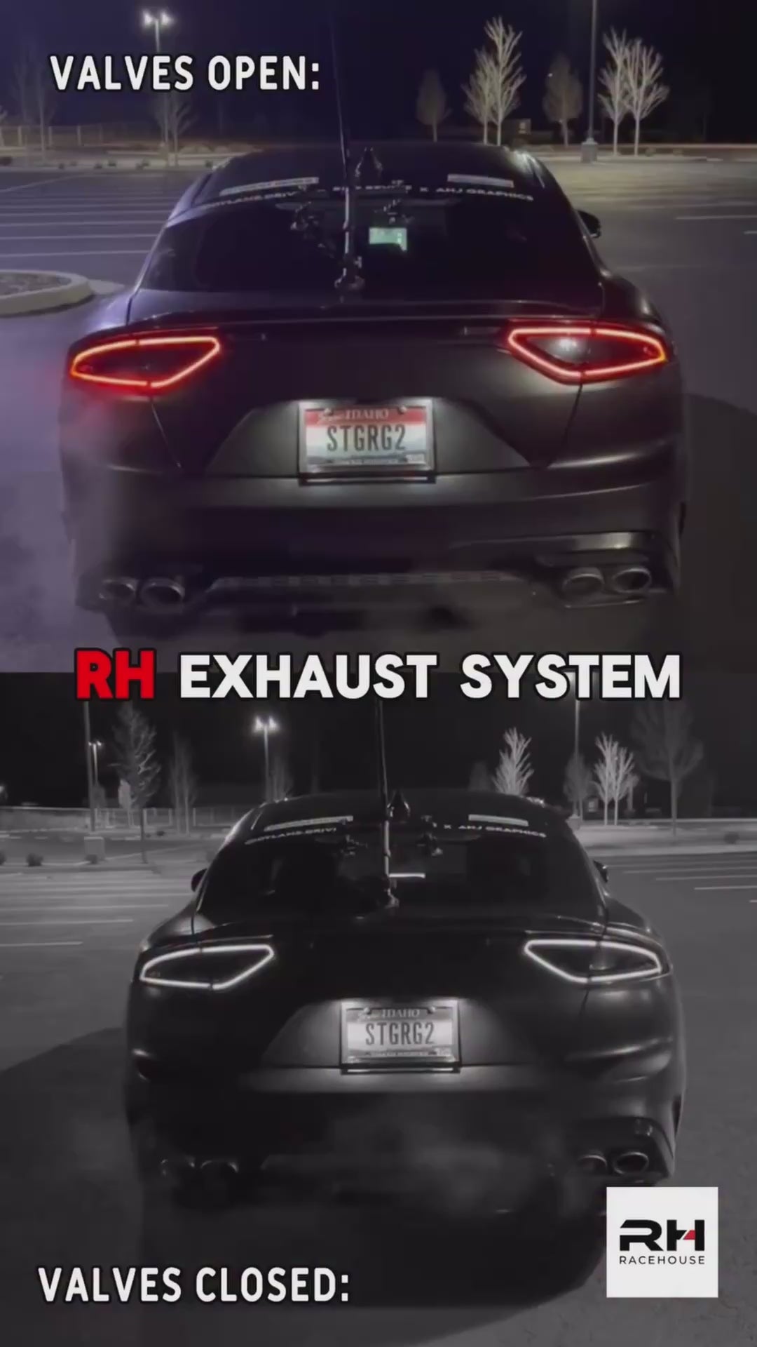 RaceHouse Kia Stinger 3.3T Valved Catback Exhaust